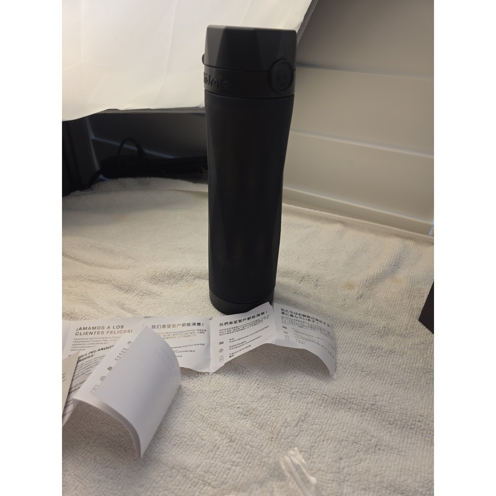 Hidrate Spark 3 Smart Water Bottle Bluetooth Hydration Tracker 20 oz NEW